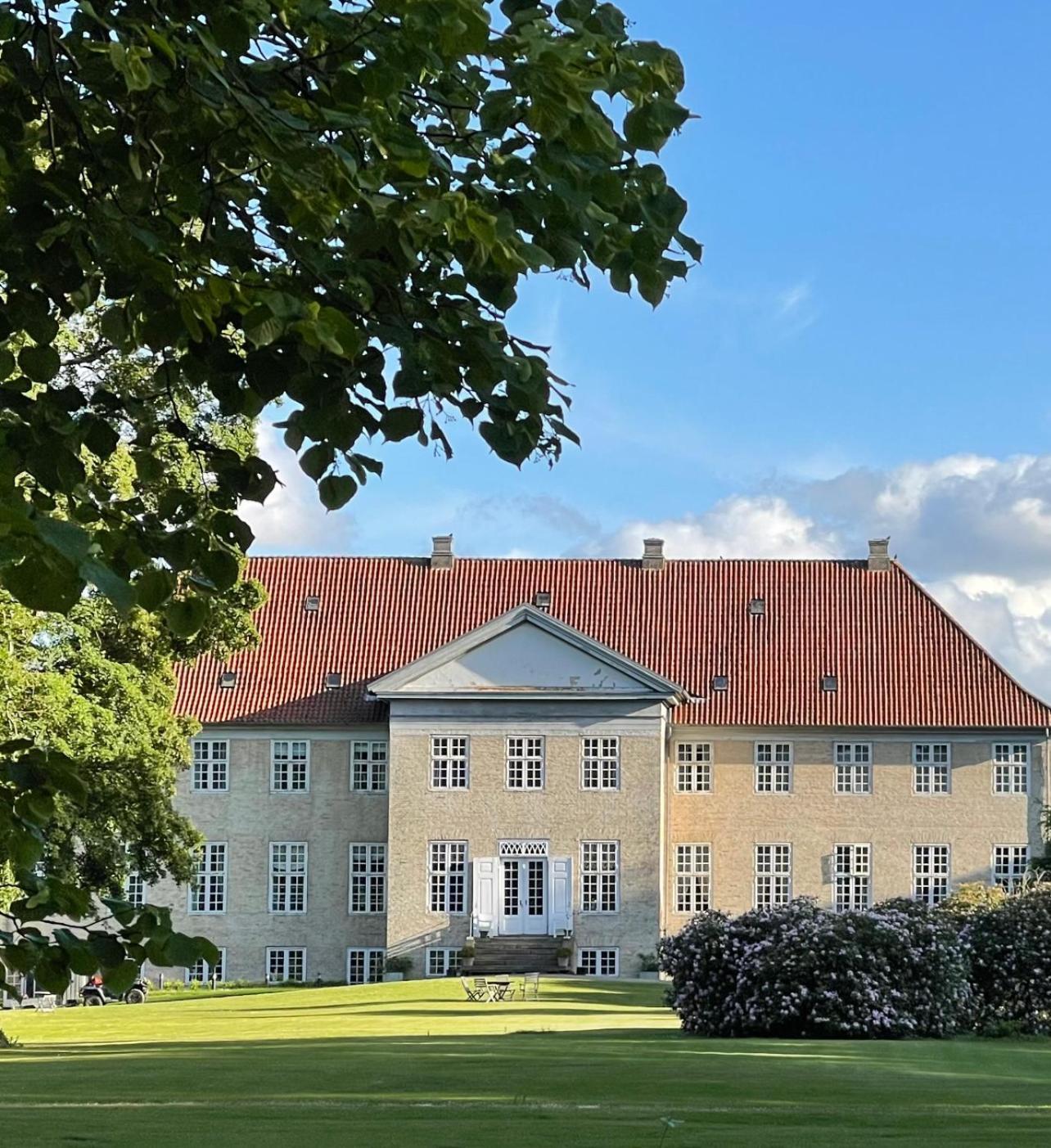 Готель Skjoldenaesholm Slot Jystrup Екстер'єр фото
